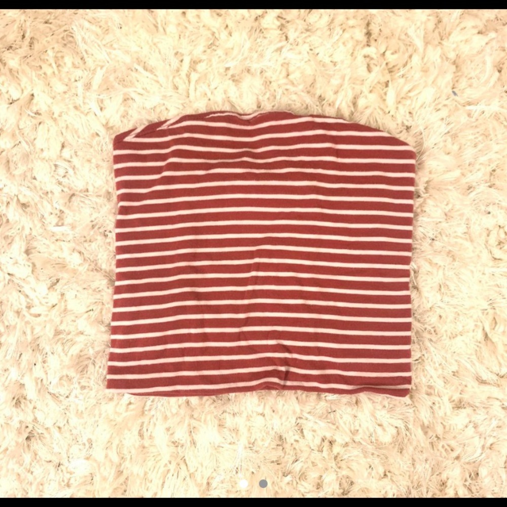 brandy melville john galt red jenny tube top